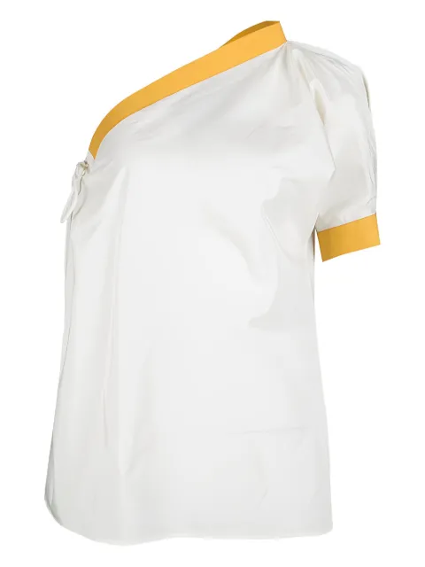 Bottega Veneta Pre-Owned one-shoulder blouse White 139300