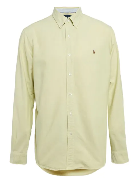 Polo Ralph Lauren Vintage pre-owned button-up long-sleeve shirt Yellow 1076301