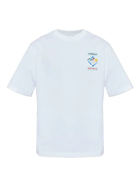 Casablanca Montagne Sportif T-shirt White MPF25JTS04404