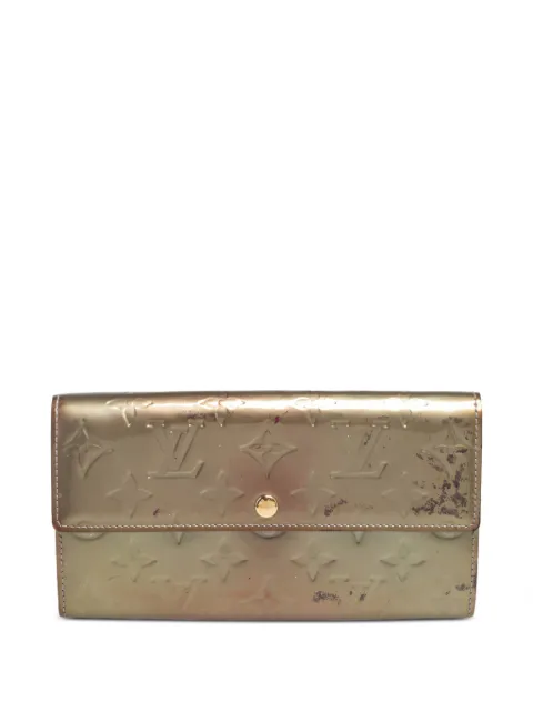 Louis Vuitton Pre-Owned Sarah wallet Gold 566299
