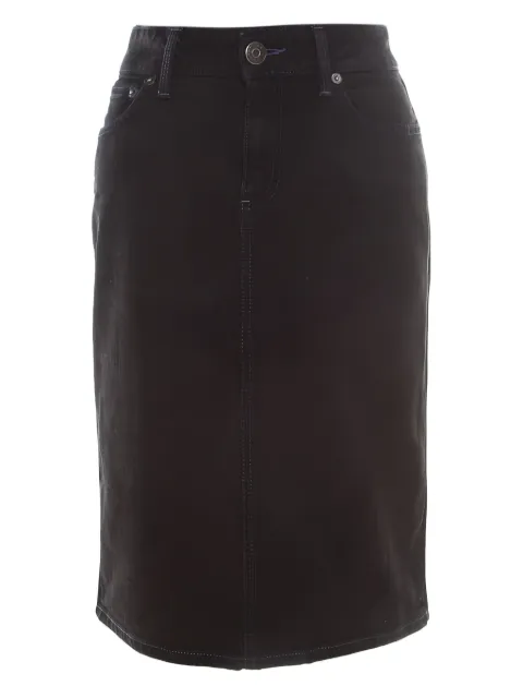 Marc Jacobs Vintage denim midi skirt Black 186471
