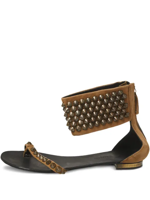 Giuseppe Zanotti Vintage Pre-owned suede sandals Brown 367876
