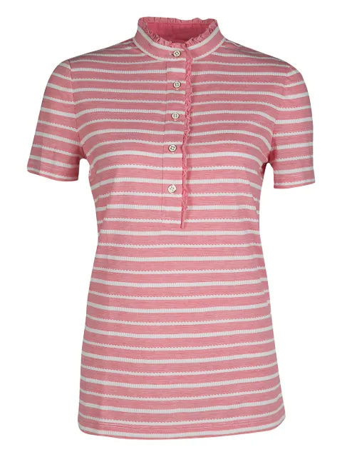 Tory Burch striped T-shirt Pink 138545