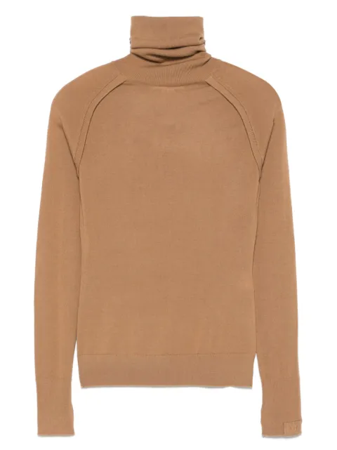 Victoria Beckham merino sweater Brown 1325KTP006541A
