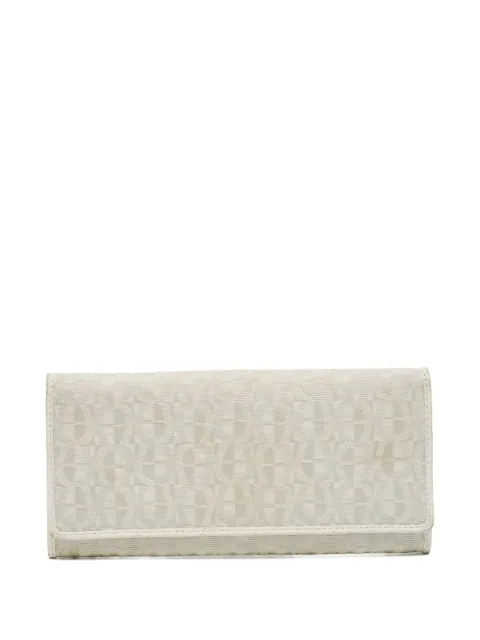Aigner Vintage pre-owned monogram-pattern wallet White 1083684