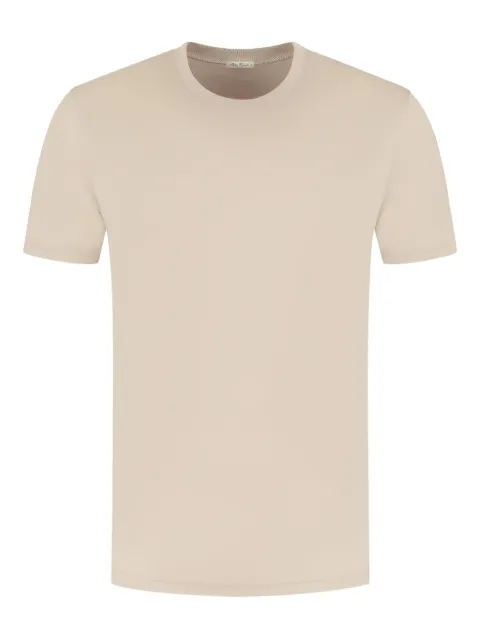 Stefan Brandt cotton T-shirt Neutrals FR30ELIBFR30PIEDRA01400