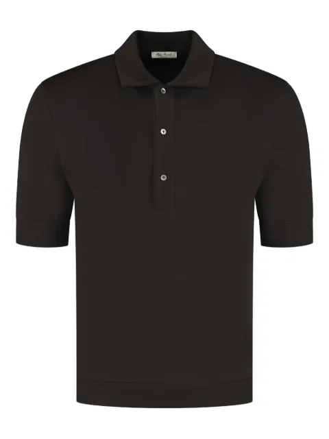 Stefan Brandt cotton polo shirt Brown FR30LIM3BFR30CHOCO11950