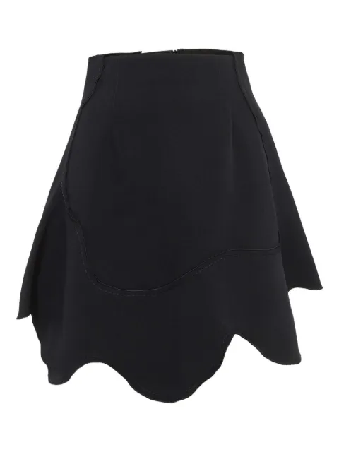 Sportmax Vintage layered A-line skirt Black 1013250