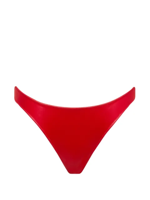 Maison Close Splash thong bikini bottoms Red 563607