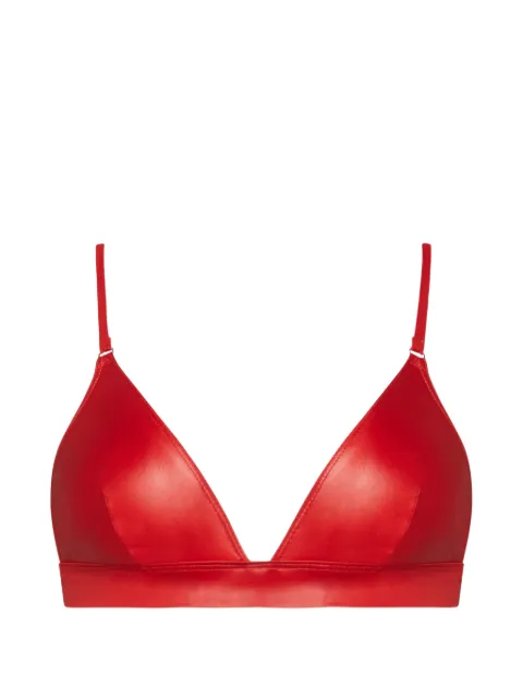 Maison Close Splash triangle bikini top Red 563597