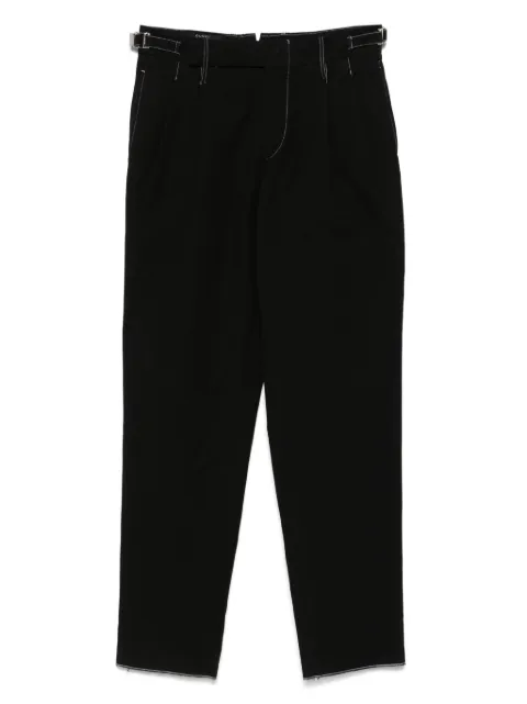 Gucci Pre-Owned 2000s cotton pants Black GU250BE