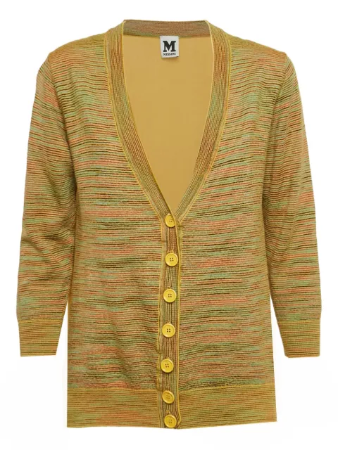 Missoni Pre-Owned striped cardigan Yellow 1046508