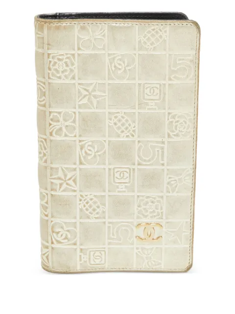 CHANEL Pre-Owned Icon leather wallet Gold 1037686