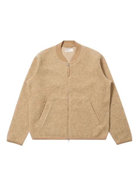 Universal Works zip-up bomber jacket Neutrals 00018