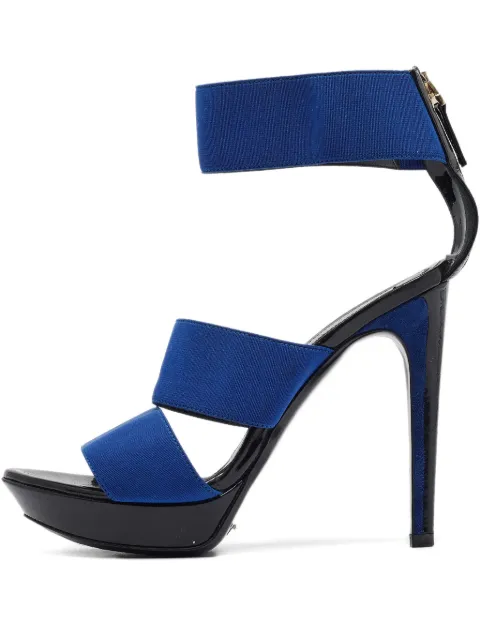 Fendi Pre-Owned heeled sandals Blue 1024671