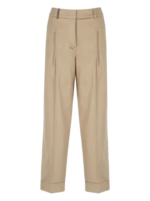 Peserico pleated trousers Neutrals P0453501964