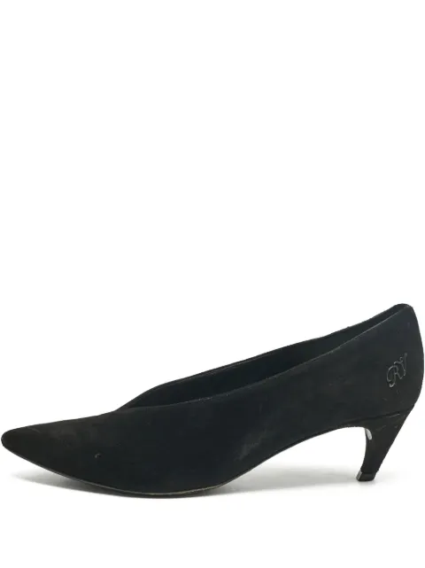 Sergio Rossi Vintage 70mm suede pumps Black 1032972