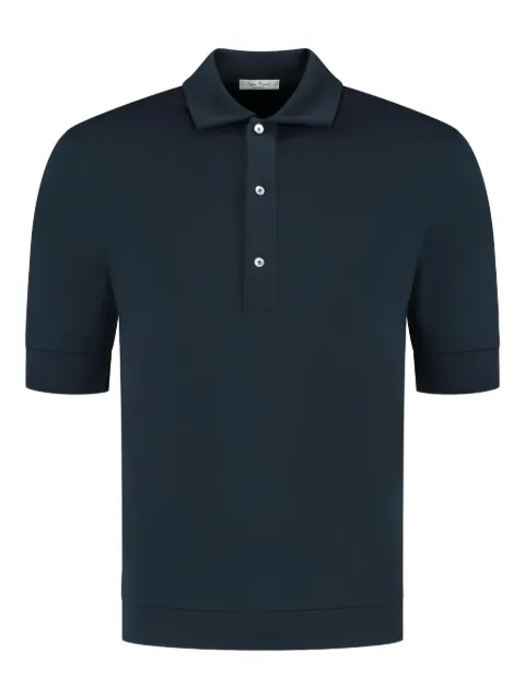 Stefan Brandt Pima cotton polo shirt Blue FR30LIM3BFR30