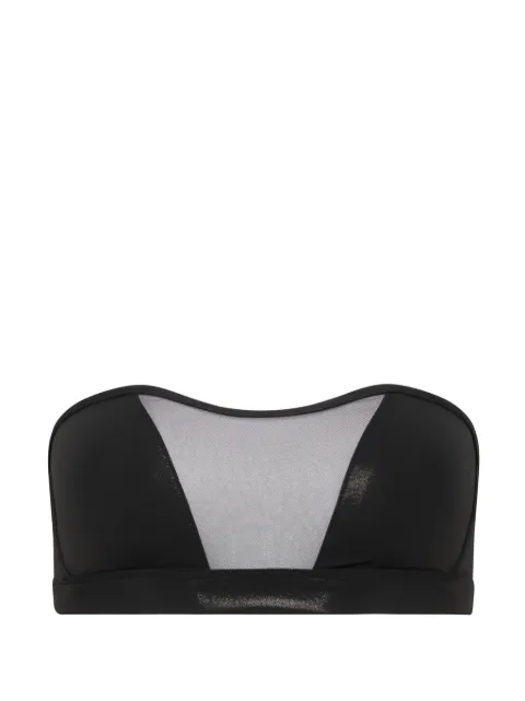 Maison Close Minuit bandeau bikini top Black 563552
