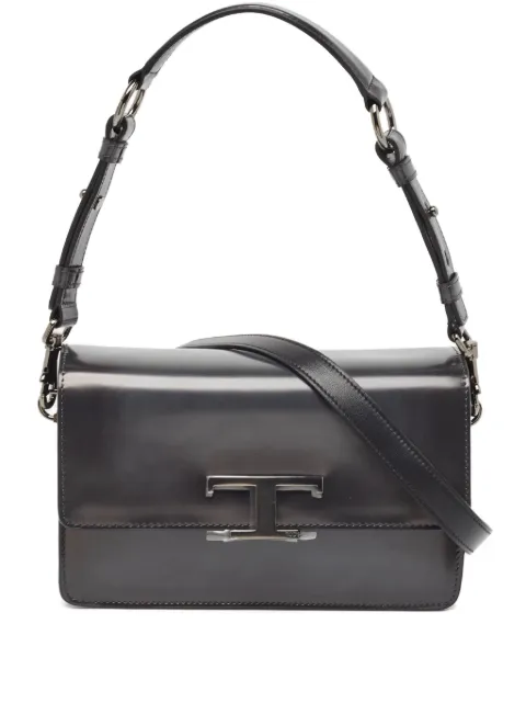 Tod's Vintage mini T Timeless shoulder bag Grey Grey 1003785