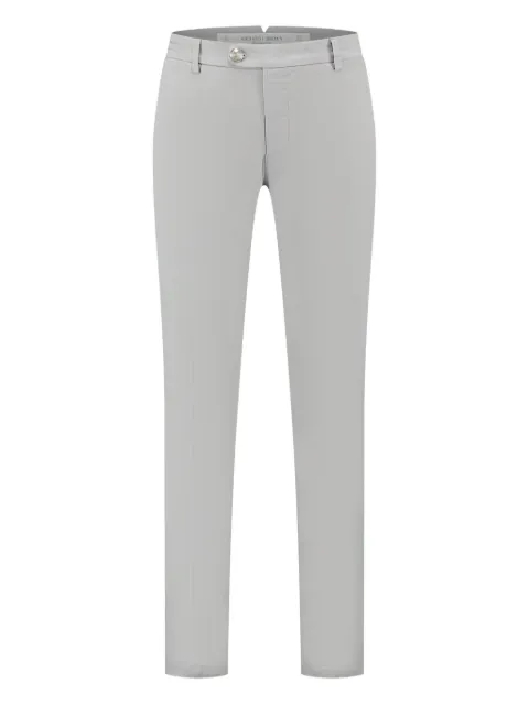 Richard J. Brown logo-patch trousers Grey T252418