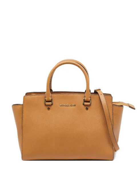 Michael Kors Vintage Pre-Owned leather shoulder bag Neutrals 1006056
