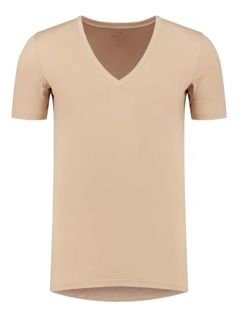 Stenströms V-neck T-shirt Neutrals 922210