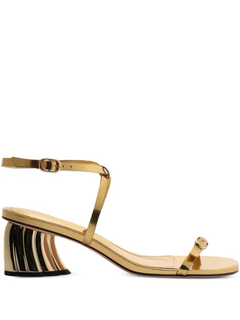 FARM Rio Monstera sandals Gold 341152
