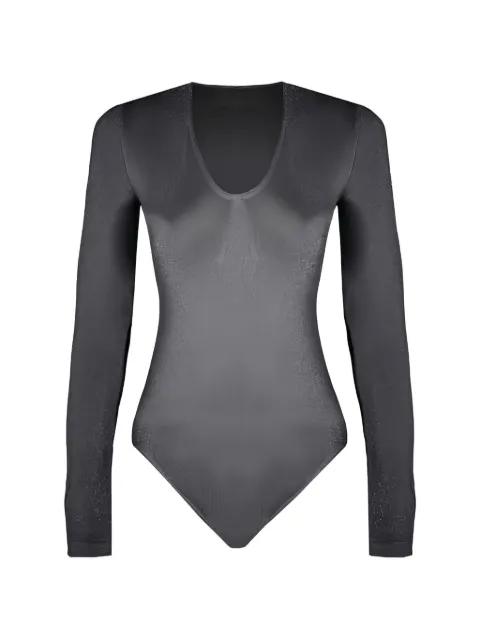 Wolford long-sleeve bodysuit Black 77119