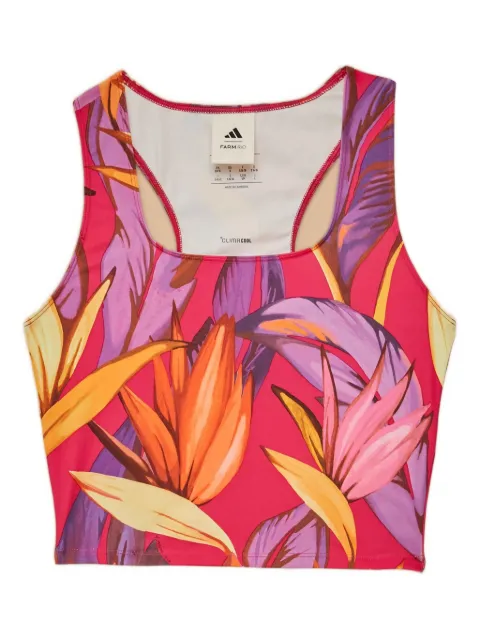 FARM Rio floral-print tank top Pink JD6307