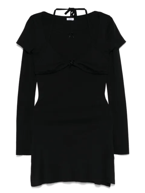 Abra long-sleeved dress Black COD11
