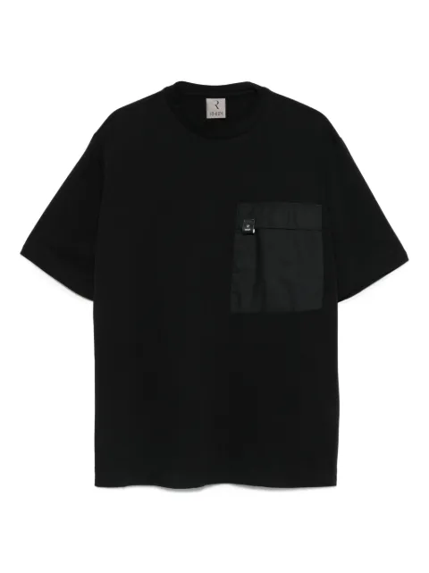 Rhun patch-pocket cotton T-shirt Black RHNPE2528
