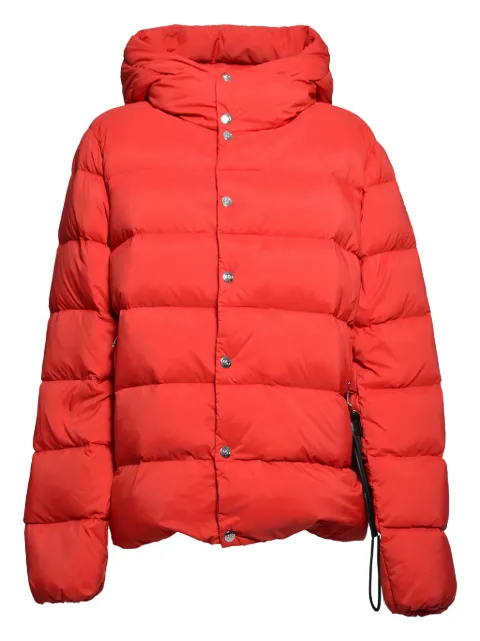 OOSY hooded puffer jacket Red SY74403ROSSO