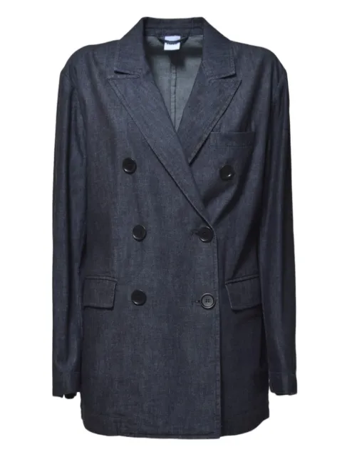 ASPESI double-breasted denim blazer Blue G0931G85701998