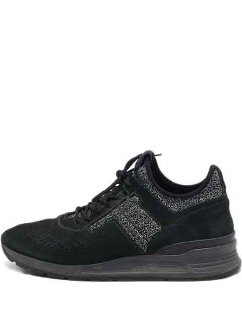 Tod's Vintage perforated-detailing sneakers Black 1078309