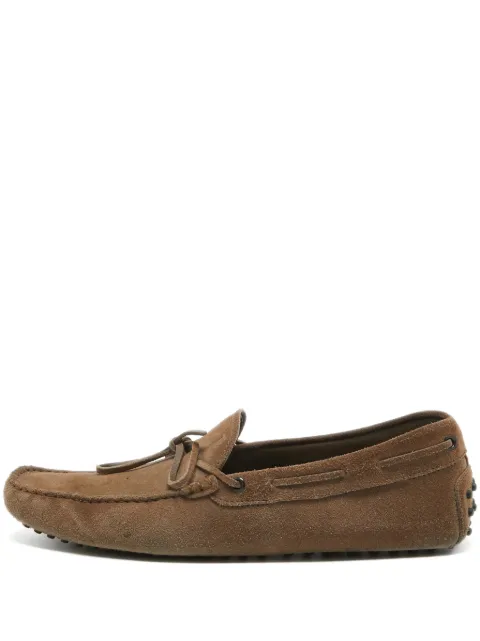 Tod's Vintage Gommino suede loafers Brown 920013