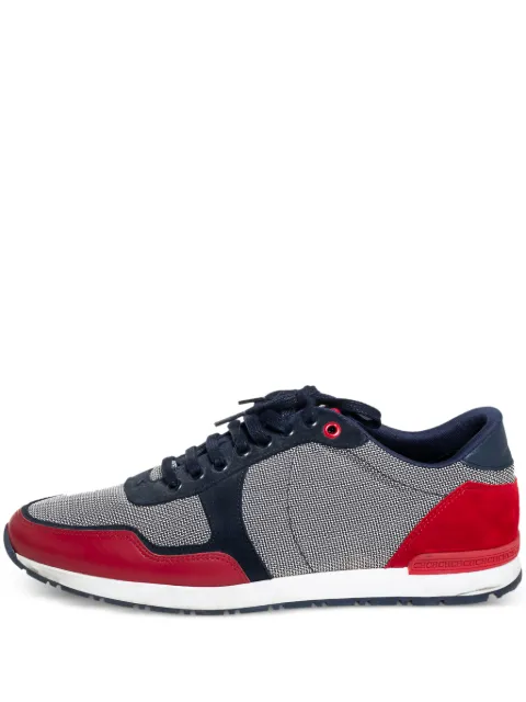 Carolina Herrera Vintage pre-owned panelled sneakers Blue 416349