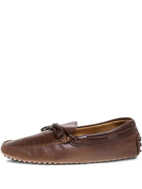 Tod's Vintage Gommino boat shoes Brown 367938