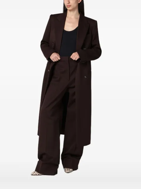 Stella McCartney double-breasted coat Brown 6601213GU700