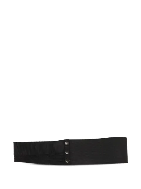 Lanvin Pre-Owned tonal-stitching belt Black 1002925