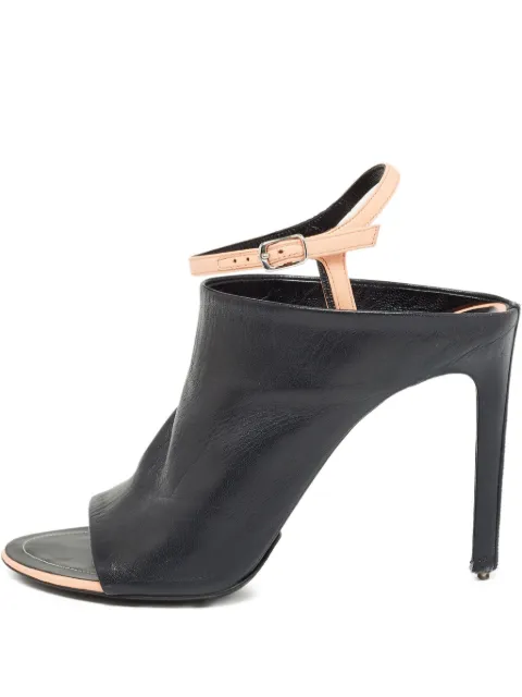 Balenciaga Pre-Owned leather sandals Black 918799
