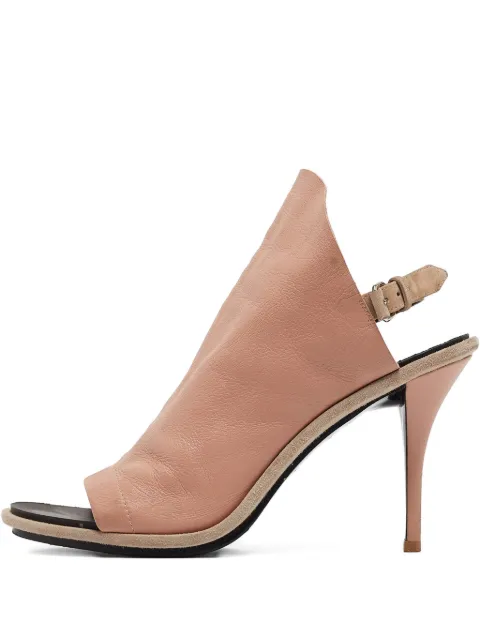 Balenciaga Pre-Owned slingback leather sandal Pink 986176