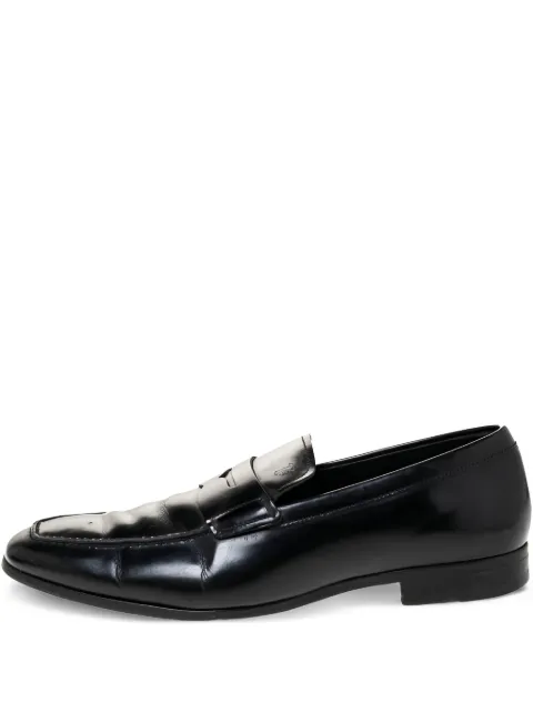 Tod's Vintage pre-owned penny loafer Black 310879