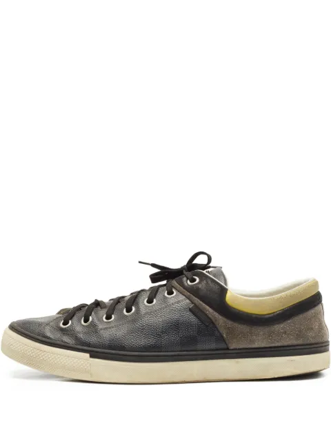 Louis Vuitton Pre-Owned Damier Graphite canvas sneakers Grey 799091