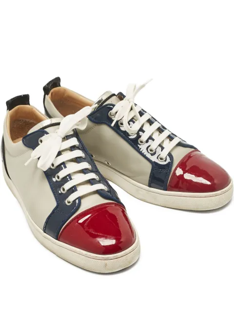 Christian Louboutin Pre-Owned leather sneakers White 1044451