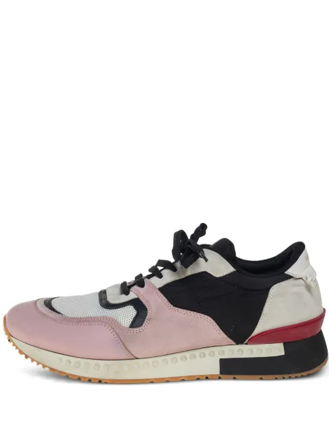 Givenchy Pre-Owned panelled sneakers Pink 433655