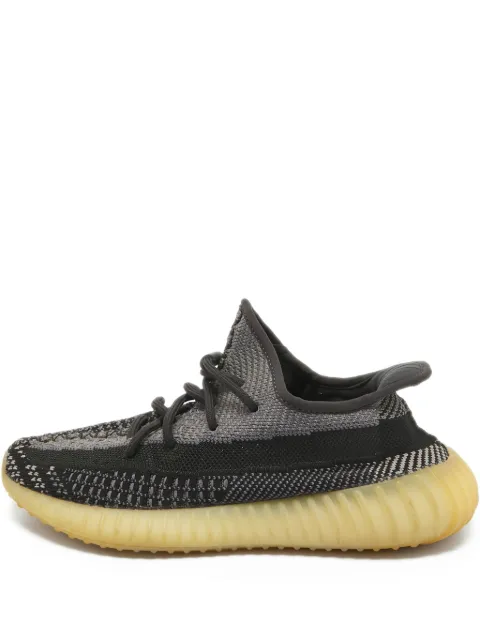 adidas Yeezy pre-owned Boost 350 V2 knitted-upper sneakers Black 1004402