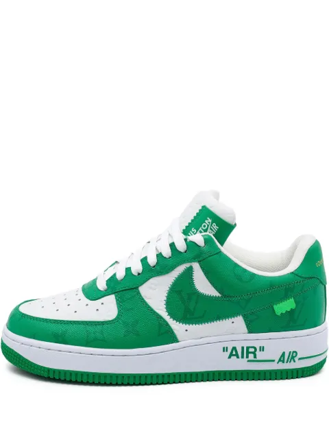 Louis Vuitton Pre-Owned x Nike Air Force 1 low-top sneakers Green 679084