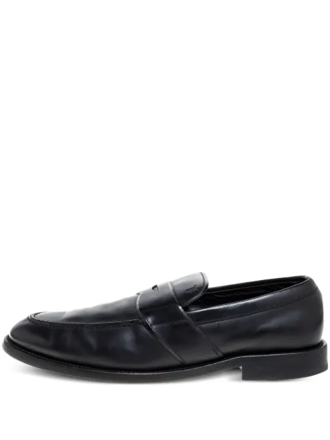 Tod's Vintage pre-owned penny loafers Black 352284