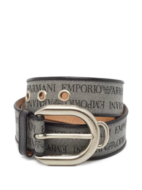 Emporio Armani Pre-Owned leather belt Grey 994059